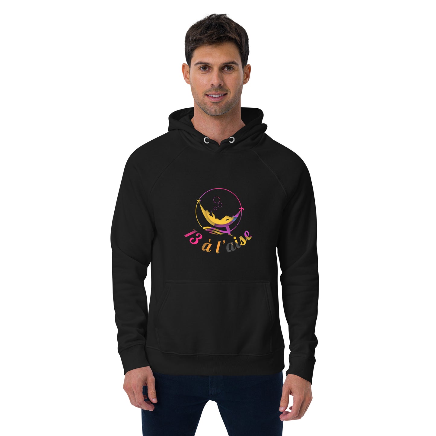 Sweat-shirt à capuche 13 à l'aise colorful