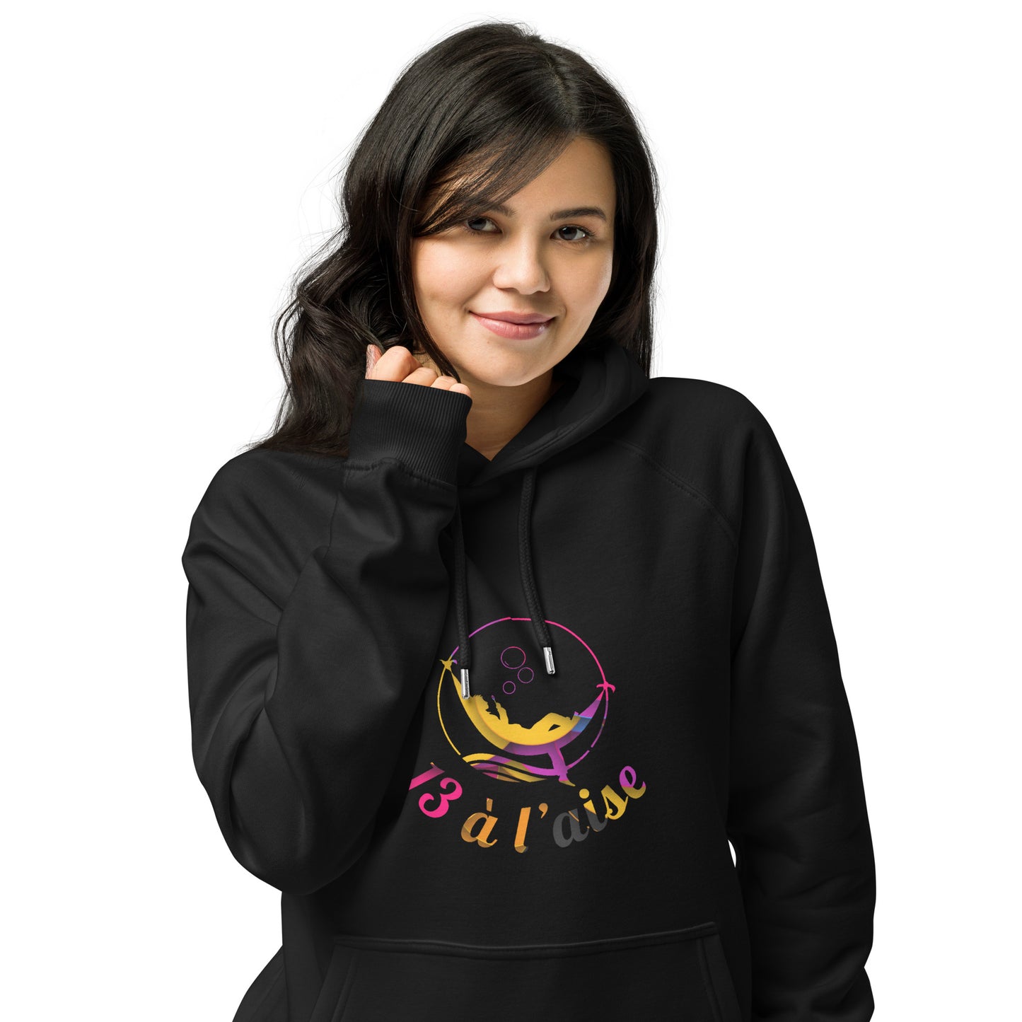 Sweat-shirt à capuche 13 à l'aise colorful