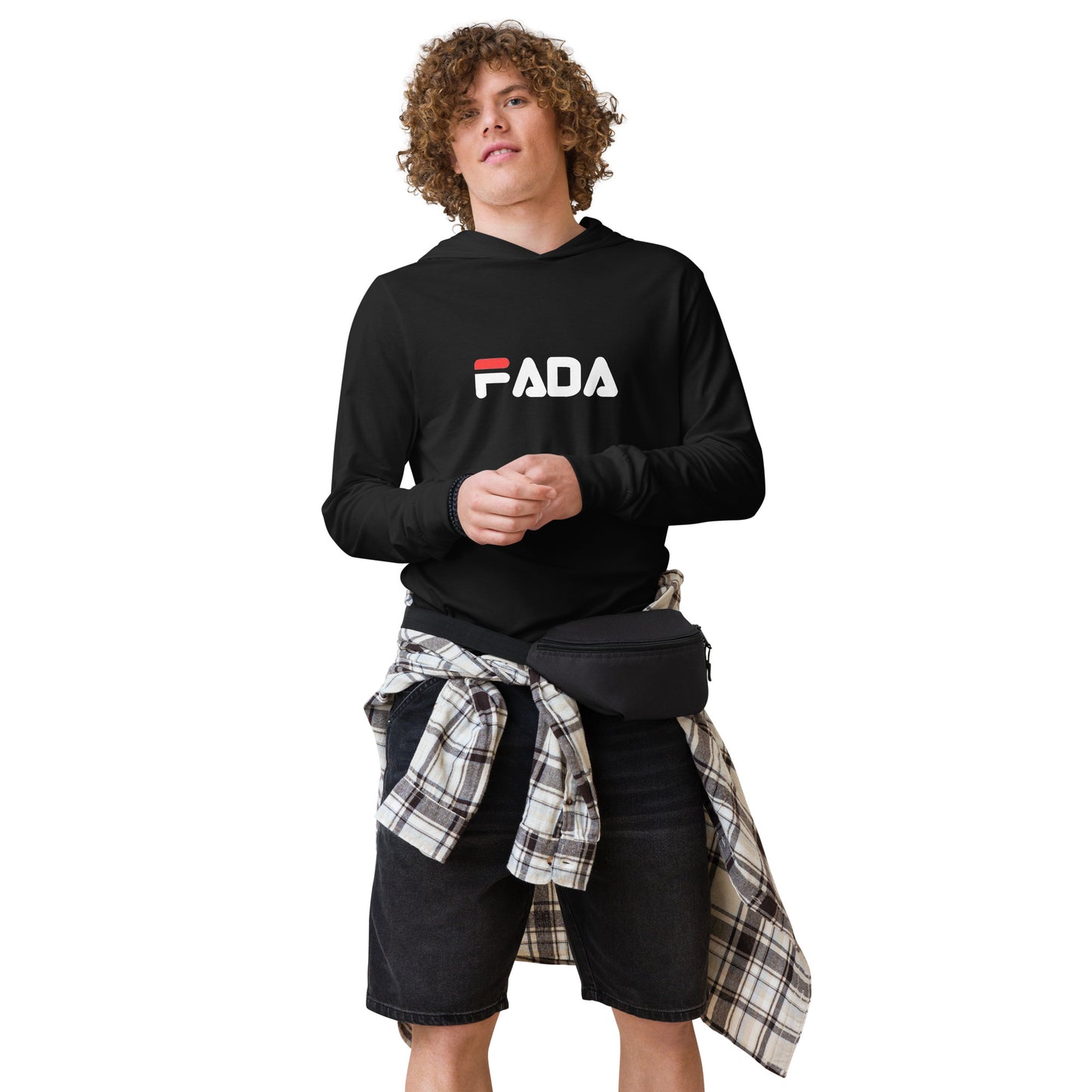 Tee-shirt à manches longues Fada mixte - Hooded long tee