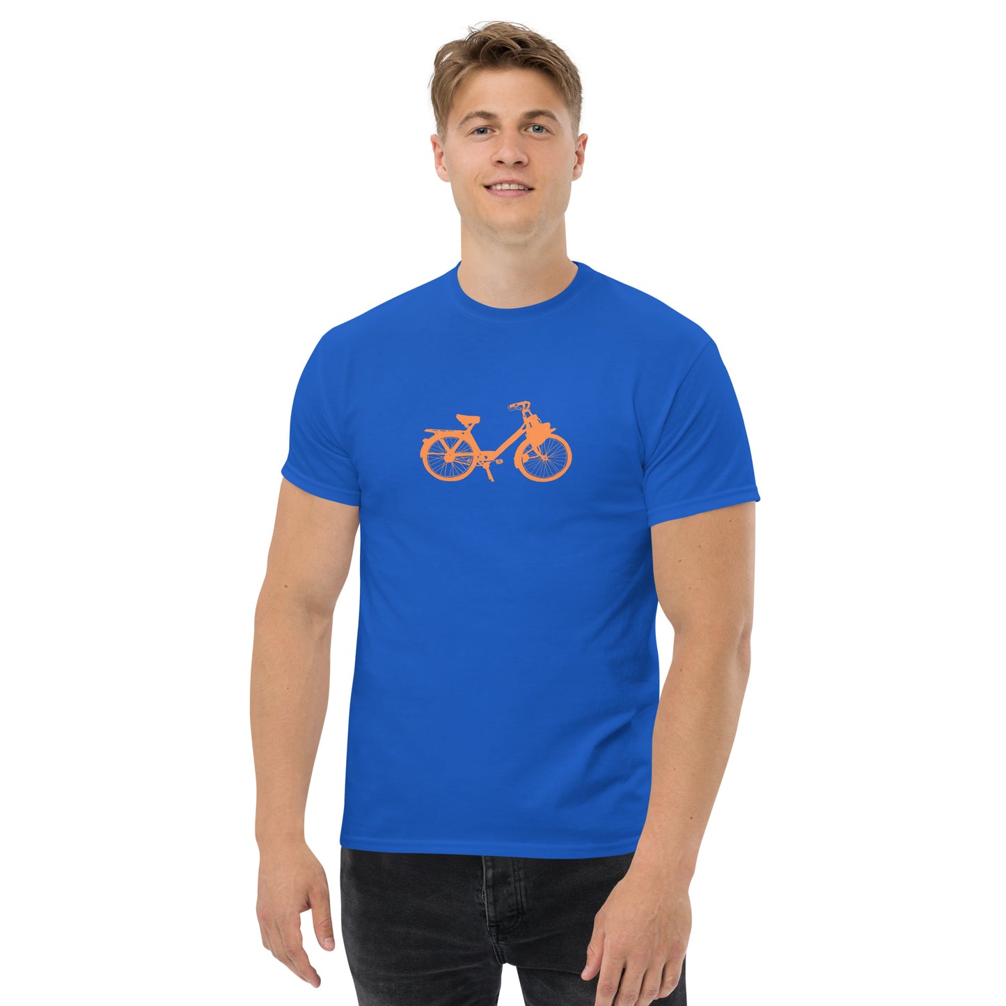 Tee-shirt manche courte vélo vintage