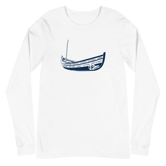 Tee-shirt manches longues -Barque du pêcheur Fada